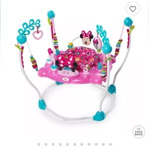 Disney Baby Minnie Mouse Peekaboo Activity Jumper